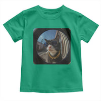 Smoking Cat Toddler T Shirt Meme Funny Cool Kitten - Wonder Print Shop