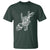 Rock N Roll T Shirt Skeleton Hand Playing Guitar Heavy Metal Music - Wonder Print Shop