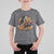 Halloween Rock T Shirt For Kid Skeleton Playing Guitar Rock And Roll - Wonder Print Shop