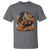Halloween Rock T Shirt Skeleton Playing Guitar Rock And Roll - Wonder Print Shop