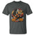 Halloween Rock T Shirt Skeleton Playing Guitar Rock And Roll - Wonder Print Shop