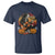 Halloween Rock T Shirt Skeleton Playing Guitar Rock And Roll - Wonder Print Shop