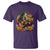 Halloween Rock T Shirt Skeleton Playing Guitar Rock And Roll - Wonder Print Shop
