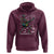 Halloween Rock And Roll Hoodie Skeleton Playing Guitar - Wonder Print Shop