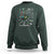 Halloween Rock And Roll Sweatshirt Skeleton Playing Guitar - Wonder Print Shop