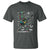 Halloween Rock And Roll T Shirt Skeleton Playing Guitar - Wonder Print Shop