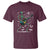 Halloween Rock And Roll T Shirt Skeleton Playing Guitar - Wonder Print Shop
