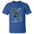 Halloween Rock And Roll T Shirt Skeleton Playing Guitar - Wonder Print Shop