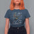 Halloween Rock And Roll T Shirt For Women Skeleton Playing Guitar - Wonder Print Shop