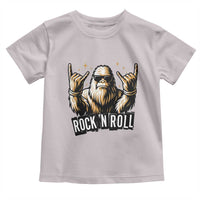Funny Bigfoot Rock N Roll Toddler T Shirt Music Lover Sasquatch - Wonder Print Shop
