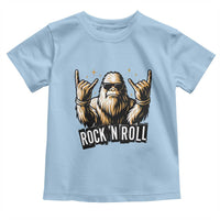 Funny Bigfoot Rock N Roll Toddler T Shirt Music Lover Sasquatch - Wonder Print Shop