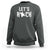 Bigfoot Rock N Roll Sweatshirt Funny Lets Rock Music Lover - Wonder Print Shop