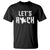 Bigfoot Rock N Roll T Shirt Funny Lets Rock Music Lover - Wonder Print Shop