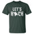 Bigfoot Rock N Roll T Shirt Funny Lets Rock Music Lover - Wonder Print Shop