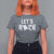 Bigfoot Rock N Roll T Shirt For Women Funny Lets Rock Music Lover - Wonder Print Shop