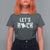 Bigfoot Rock N Roll T Shirt For Women Funny Lets Rock Music Lover - Wonder Print Shop