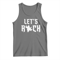 Bigfoot Rock N Roll Tank Top Funny Lets Rock Music Lover - Wonder Print Shop