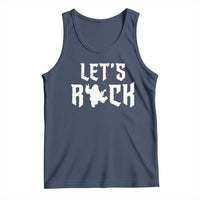 Bigfoot Rock N Roll Tank Top Funny Lets Rock Music Lover - Wonder Print Shop