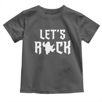 Bigfoot Rock N Roll Toddler T Shirt Funny Lets Rock Music Lover - Wonder Print Shop