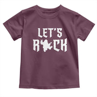 Bigfoot Rock N Roll Toddler T Shirt Funny Lets Rock Music Lover - Wonder Print Shop