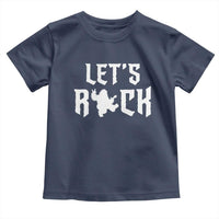Bigfoot Rock N Roll Toddler T Shirt Funny Lets Rock Music Lover - Wonder Print Shop