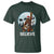 Christmas Bigfoot T Shirt Believe Funny Santa Rock N Roll - Wonder Print Shop
