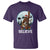 Christmas Bigfoot T Shirt Believe Funny Santa Rock N Roll - Wonder Print Shop
