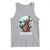 Christmas Bigfoot Tank Top Believe Funny Santa Rock N Roll - Wonder Print Shop