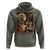 Funny Rock And Roll Hoodie Cat Playing Electric Guitar Music Lover - Wonder Print Shop