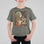 Funny Rock And Roll T Shirt For Kid Cat Playing Electric Guitar Music Lover - Wonder Print Shop