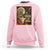 Funny Rock And Roll Sweatshirt Cat Playing Electric Guitar Music Lover - Wonder Print Shop