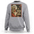 Funny Rock And Roll Sweatshirt Cat Playing Electric Guitar Music Lover - Wonder Print Shop