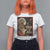 Funny Rock And Roll T Shirt For Women Cat Playing Electric Guitar Music Lover - Wonder Print Shop