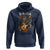 Funny Rock Star Cat Playing Electric Guitar Hoodie Music Lover - Wonder Print Shop