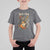Funny Rock Star Cat Playing Electric Guitar T Shirt For Kid Music Lover - Wonder Print Shop