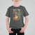 Funny Rock Star Cat Playing Electric Guitar T Shirt For Kid Music Lover - Wonder Print Shop