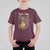 Funny Rock Star Cat Playing Electric Guitar T Shirt For Kid Music Lover - Wonder Print Shop