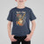 Funny Rock Star Cat Playing Electric Guitar T Shirt For Kid Music Lover - Wonder Print Shop