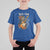 Funny Rock Star Cat Playing Electric Guitar T Shirt For Kid Music Lover - Wonder Print Shop