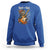 Funny Rock Star Cat Playing Electric Guitar Sweatshirt Music Lover - Wonder Print Shop