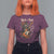 Funny Rock Star Cat Playing Electric Guitar T Shirt For Women Music Lover - Wonder Print Shop