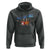 Raccoon Rock And Roll Hoodie Funny Rock Band Playing Guitar Electric Music Lover - Wonder Print Shop