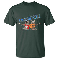 Raccoon Rock And Roll T Shirt Funny Rock Band Playing Guitar Electric Music Lover - Wonder Print Shop