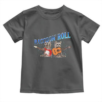 Raccoon Rock And Roll Toddler T Shirt Funny Rock Band Playing Guitar Electric Music Lover - Wonder Print Shop