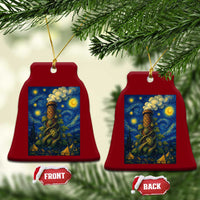 Starry Night Hops Brewery Ceramic Ornament Vintage Hops Beer Lover Painterly