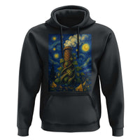 Starry Night Hops Brewery Hoodie Vintage Hops Beer Lover Painterly
