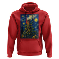 Starry Night Hops Brewery Hoodie Vintage Hops Beer Lover Painterly