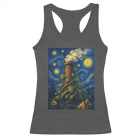 Starry Night Hops Brewery Racerback Tank Top Vintage Hops Beer Lover Painterly