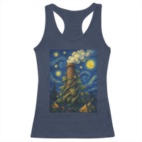 Starry Night Hops Brewery Racerback Tank Top Vintage Hops Beer Lover Painterly