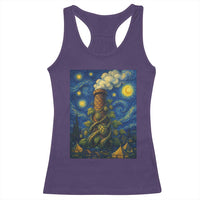 Starry Night Hops Brewery Racerback Tank Top Vintage Hops Beer Lover Painterly